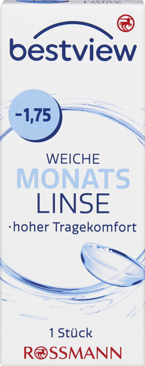 Bild 1 von BestView weiche Monatslinse -1.75