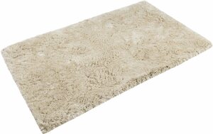 Badematte Porto Azzurro Homie Living, Höhe 30 mm, rutschhemmend beschichtet, fußbodenheizungsgeeignet, schnell trocknend, Polyester, rechteckig, Badteppich, uni, rechteckig & rund, waschbar, Badezi
