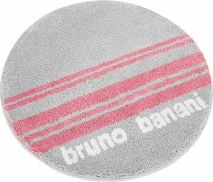 Badematte Daniel Bruno Banani, Höhe 20 mm, rutschhemmend beschichtet, fußbodenheizungsgeeignet, schnell trocknend, strapazierfähig, Polyester, rund, mit Streifen, Badteppich, Badematten auch als 3