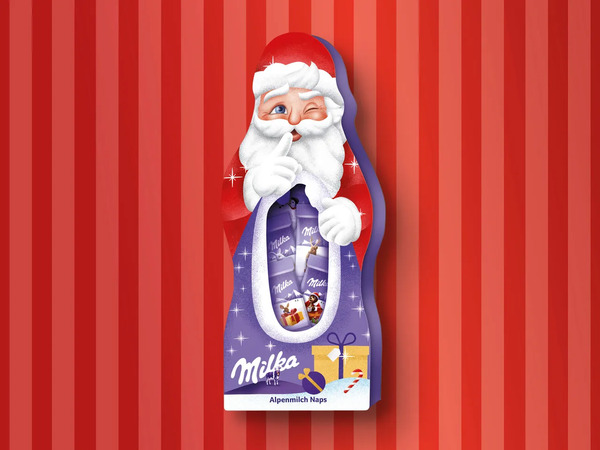 Bild 1 von Milka Naps Weihnachtsmann, 
         115 g