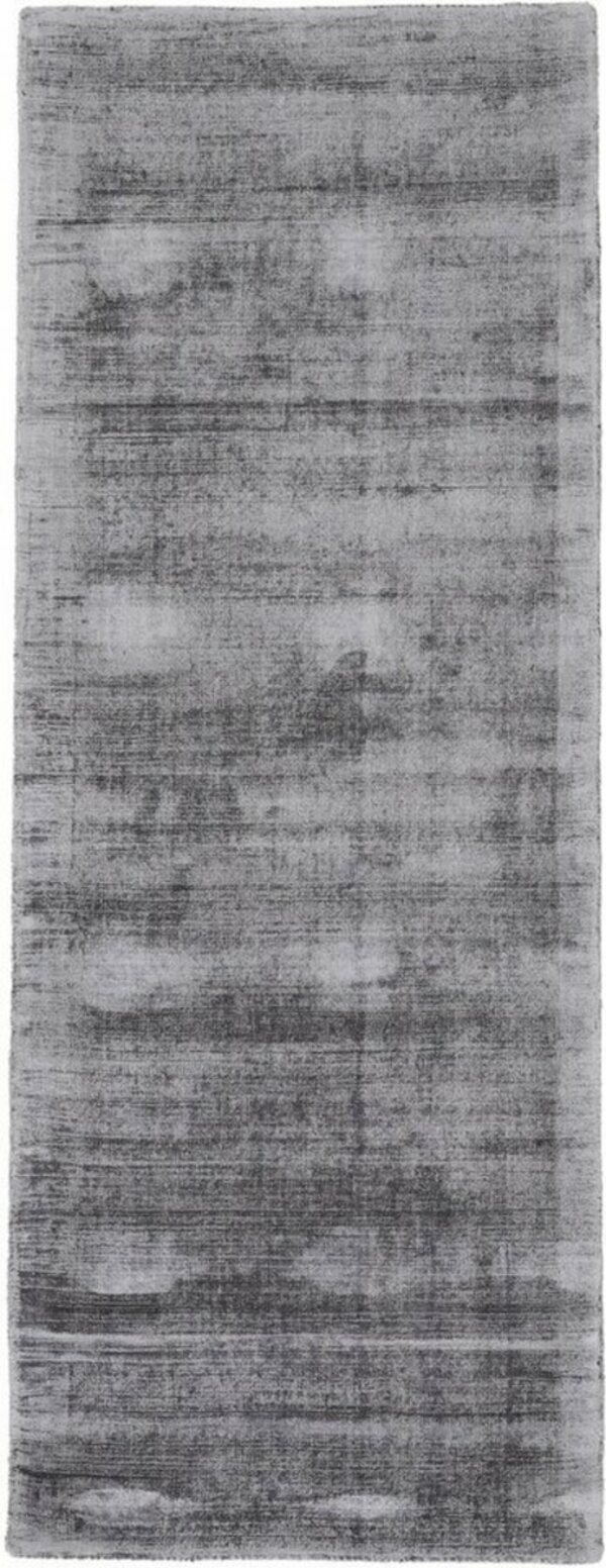 Bild 1 von Teppich Ava Viskoseteppich, carpetfine, rechteckig, Höhe: 13 mm, Seidenoptik, leichter Glanz, auch als Läufer erhältlich, Grau
