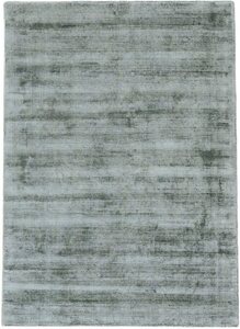 Teppich Ava Viskoseteppich, carpetfine, rechteckig, Höhe: 13 mm, Seidenoptik, leichter Glanz, auch als Läufer erhältlich, Blau