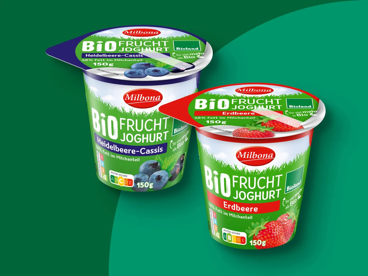 Bild 1 von Bioland Fruchtjoghurt, 
         150 g