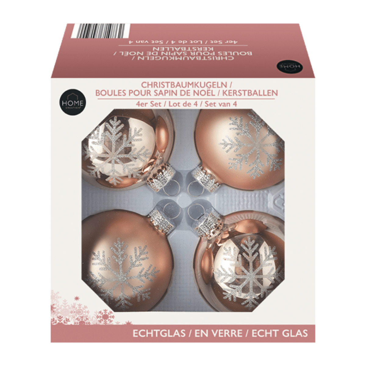 Bild 2 von HOME CREATION Christbaumkugeln