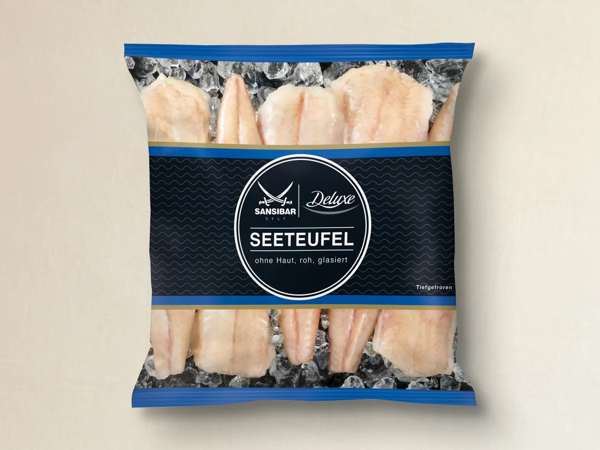 Bild 1 von Sansibar Deluxe Seeteufel, 
         400 g