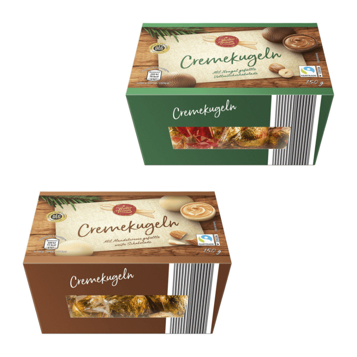 Bild 1 von WINTERTRAUM Creme-Kugeln