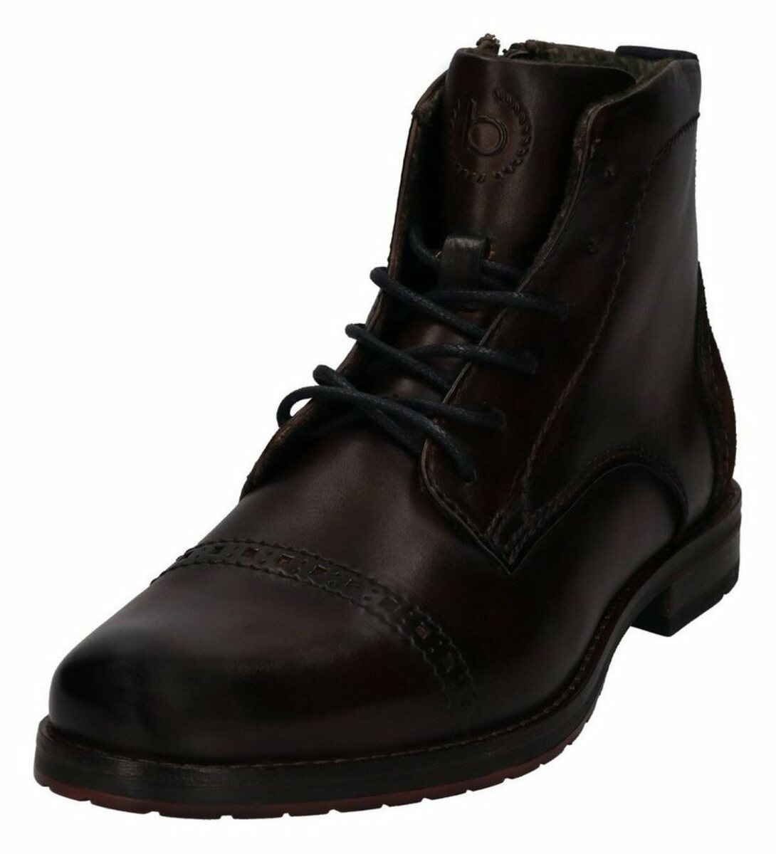 Bild 1 von Bugatti Schnürstiefelette mit Innenreißverschluss, in schmaler Form, Braun