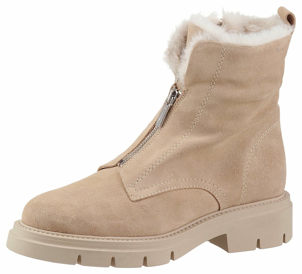 Bild 1 von Tamaris Winterboots mit Front-Reißverschluss, Beige