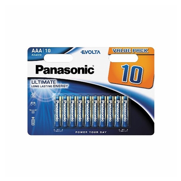 Bild 2 von PANASONIC Evolta Alkali-Batterien, 10er-Packung
