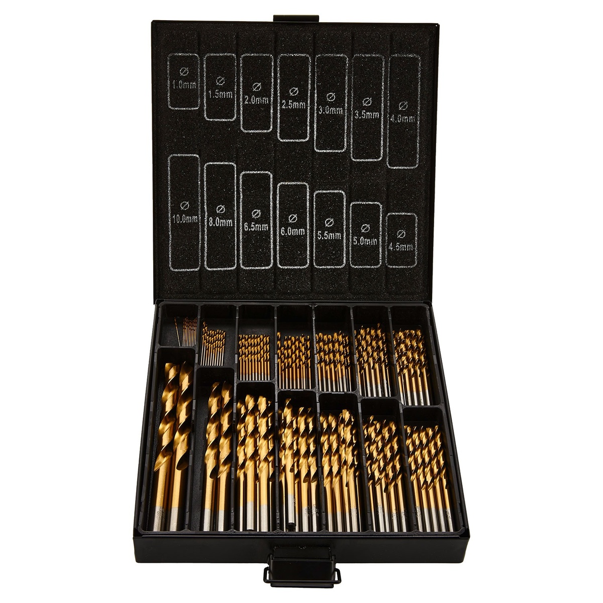 Bild 1 von FERREX HSS-Spiralbohrer-Set, 99-tlg.