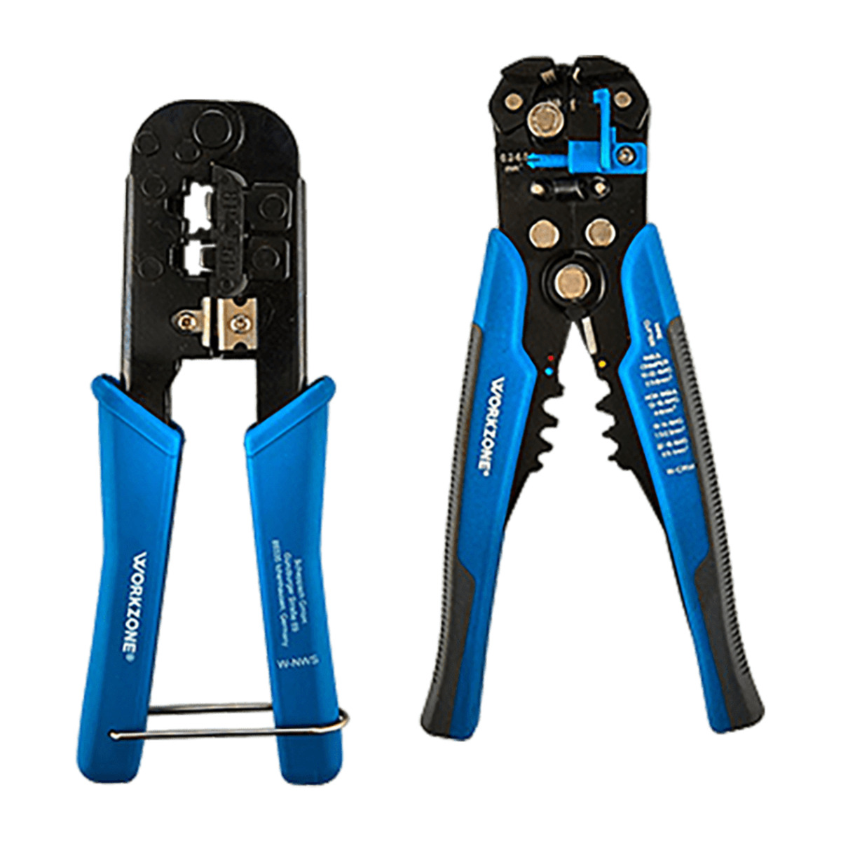 Bild 1 von WORKZONE Netzwerk-Abisolier- und Crimpzange