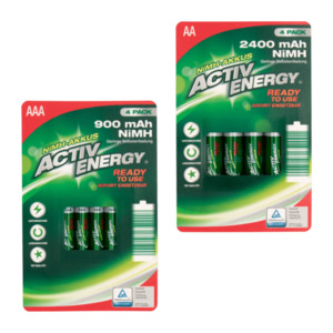 ACTIV ENERGY Akkus Ready-to-Use