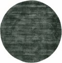 Bild 1 von Teppich Ava Viskoseteppich, carpetfine, rund, Höhe: 13 mm, Seidenoptik, leichter Glanz, Wohnzimmer, Grün