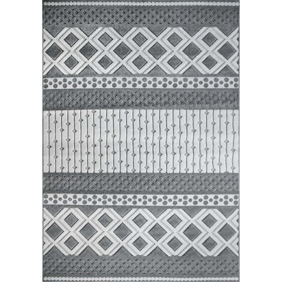 Bild 1 von andiamo Teppich 'Layton' grau 160 x 230 cm