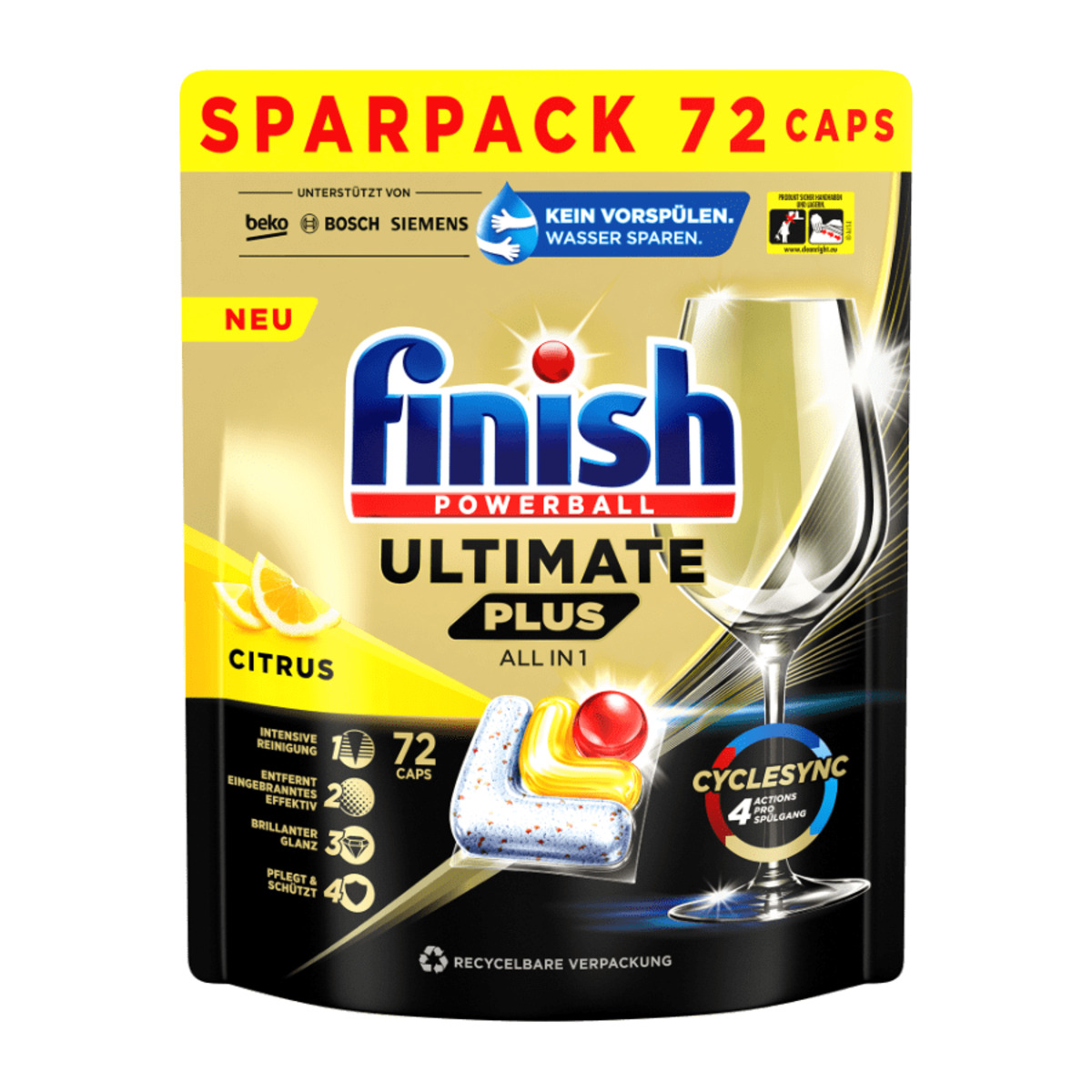 Bild 1 von FINISH Ultimate Plus All in 1 Citrus