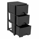 Bild 1 von Schubladenturm A4 Rattanoptik schwarz