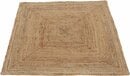 Bild 1 von Teppich Nele Juteteppich Naturfaser, carpetfine, rechteckig, Höhe: 6 mm, geflochtener Wendeteppich aus 100% Jute, quadratisch und als Läufer, Beige