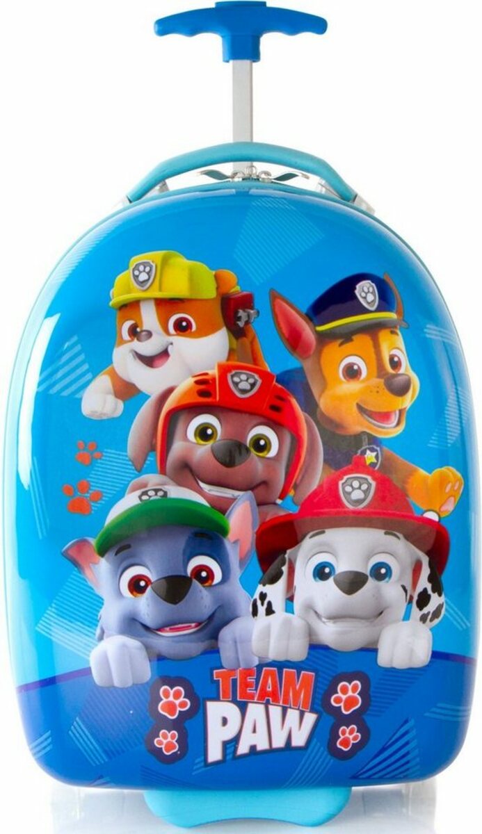 Bild 1 von Heys Kinderkoffer Paw Patrol, Blau, 2 Rollen, in runder Form, Blau