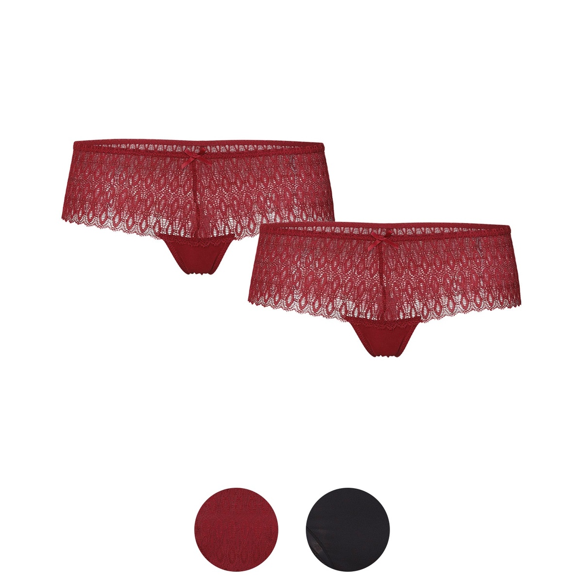 Bild 1 von SYLVIE MEIS Damen Slips, 2er-Packung