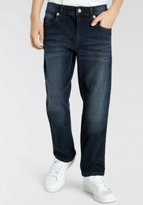 KangaROOS Stretch-Jeans, regular fit mit geradem Beinverlauf, Blau
