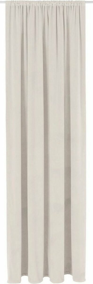Bild 1 von Vorhang Kailee, OTTO products, Stangendurchzug (1 St), blickdicht, Polyester, Samt, nachhaltig, recyceltes Polyester, einfarbig, Beige