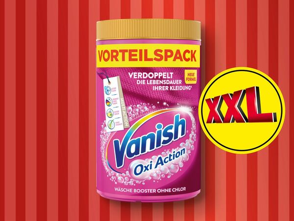 Bild 1 von Vanish Oxi Action Pulver Pink XXL, 
         1,65 kg