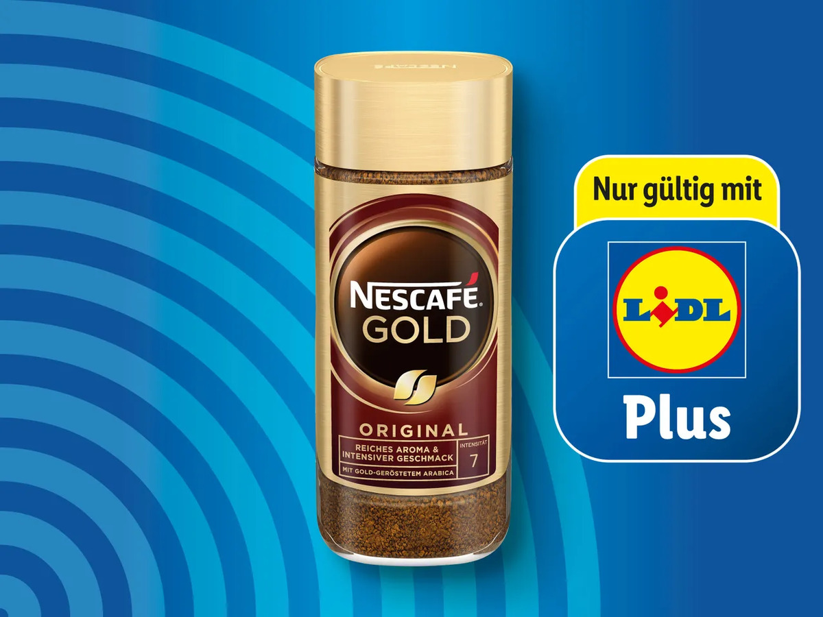 Nescafé Gold, 200 g von Lidl ansehen!