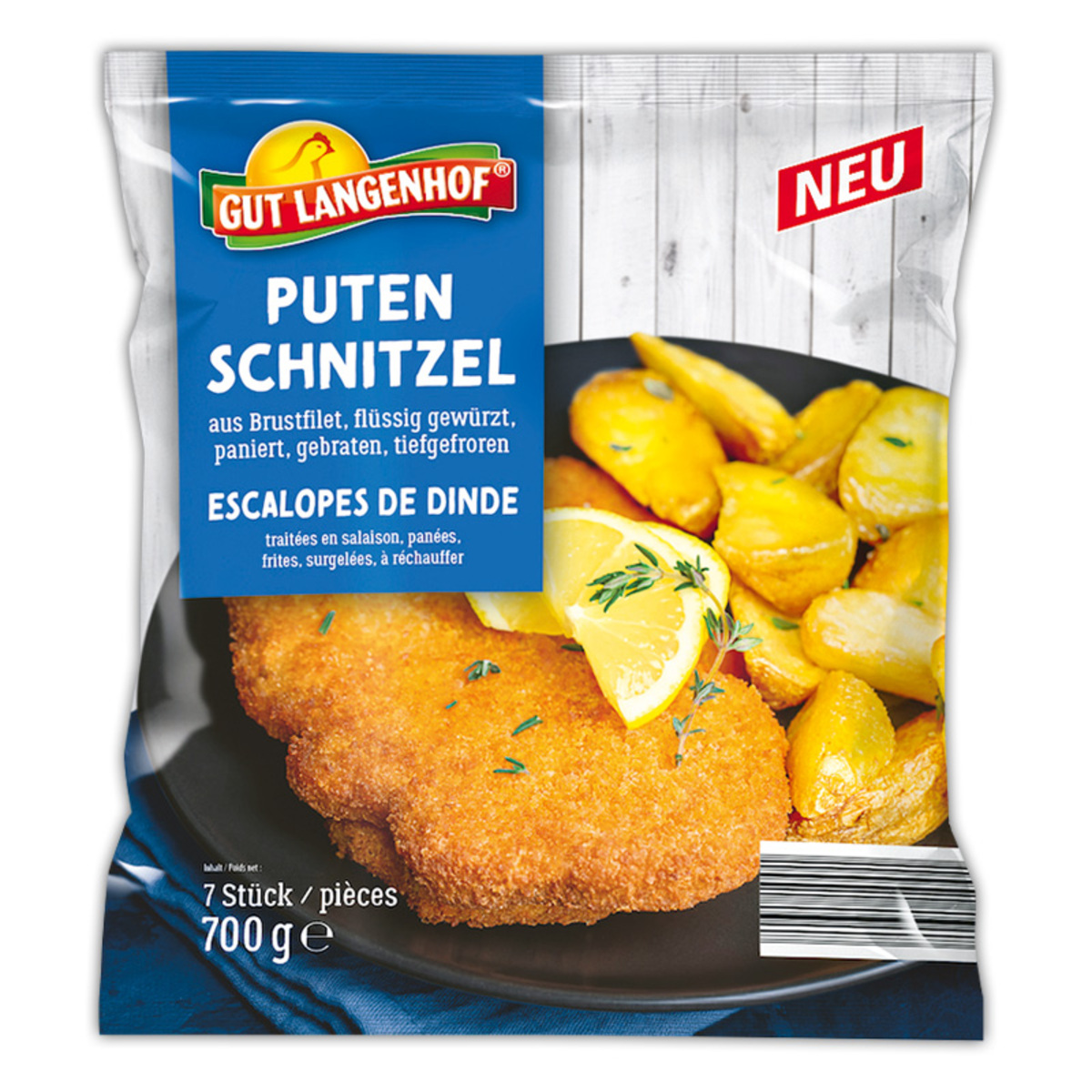 Bild 1 von Gut Langenhof Puten Schnitzel