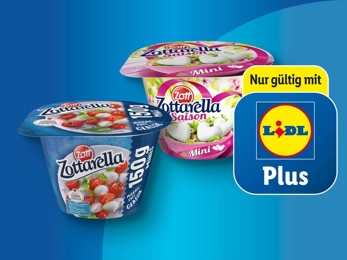 Bild 1 von Zott Zottarella Minis Classic, 
         150 g
