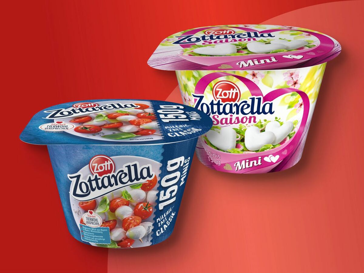 Bild 1 von Zott Zottarella Minis Classic, 
         150 g