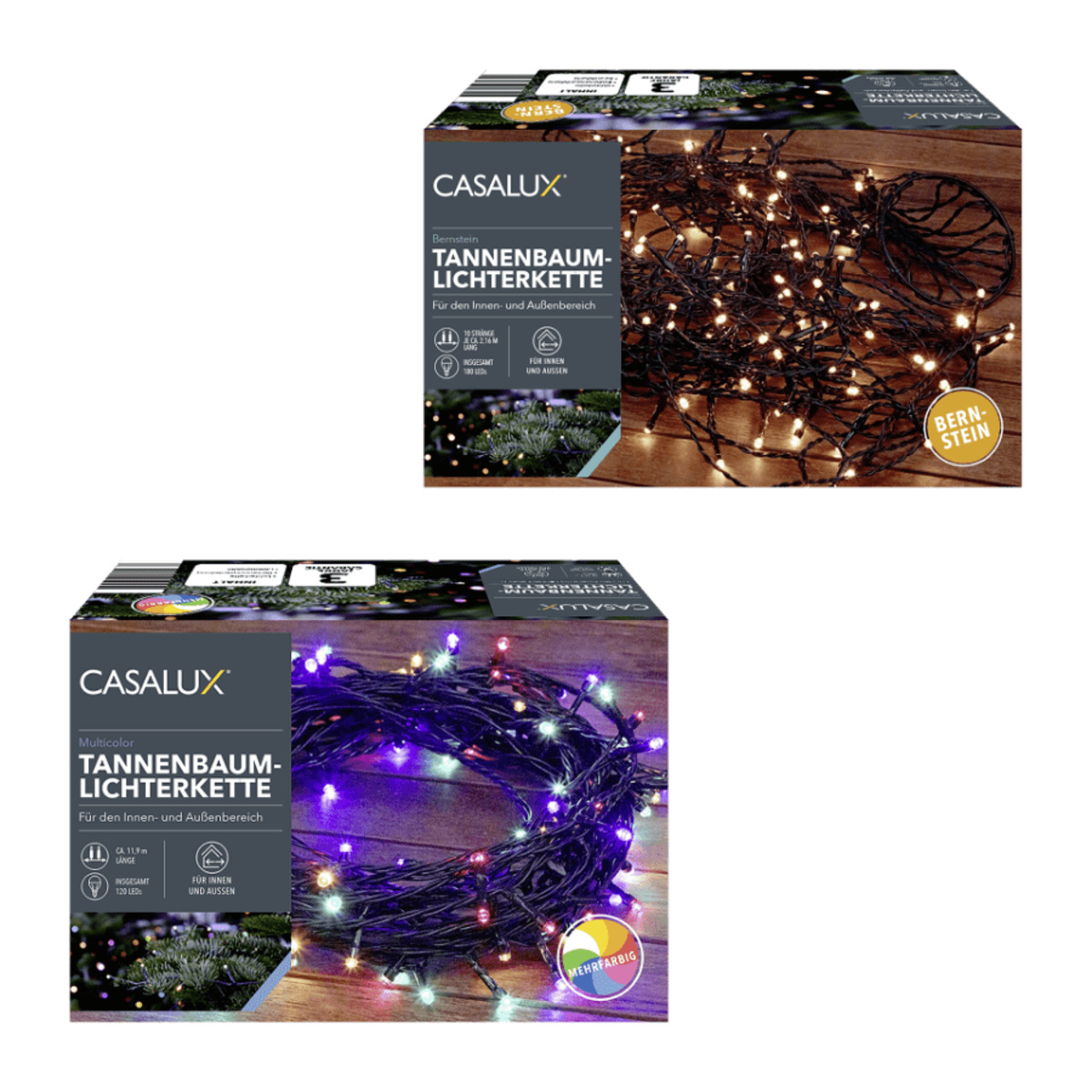 Bild 1 von CASALUX LED-Tannenbaumlichterkette