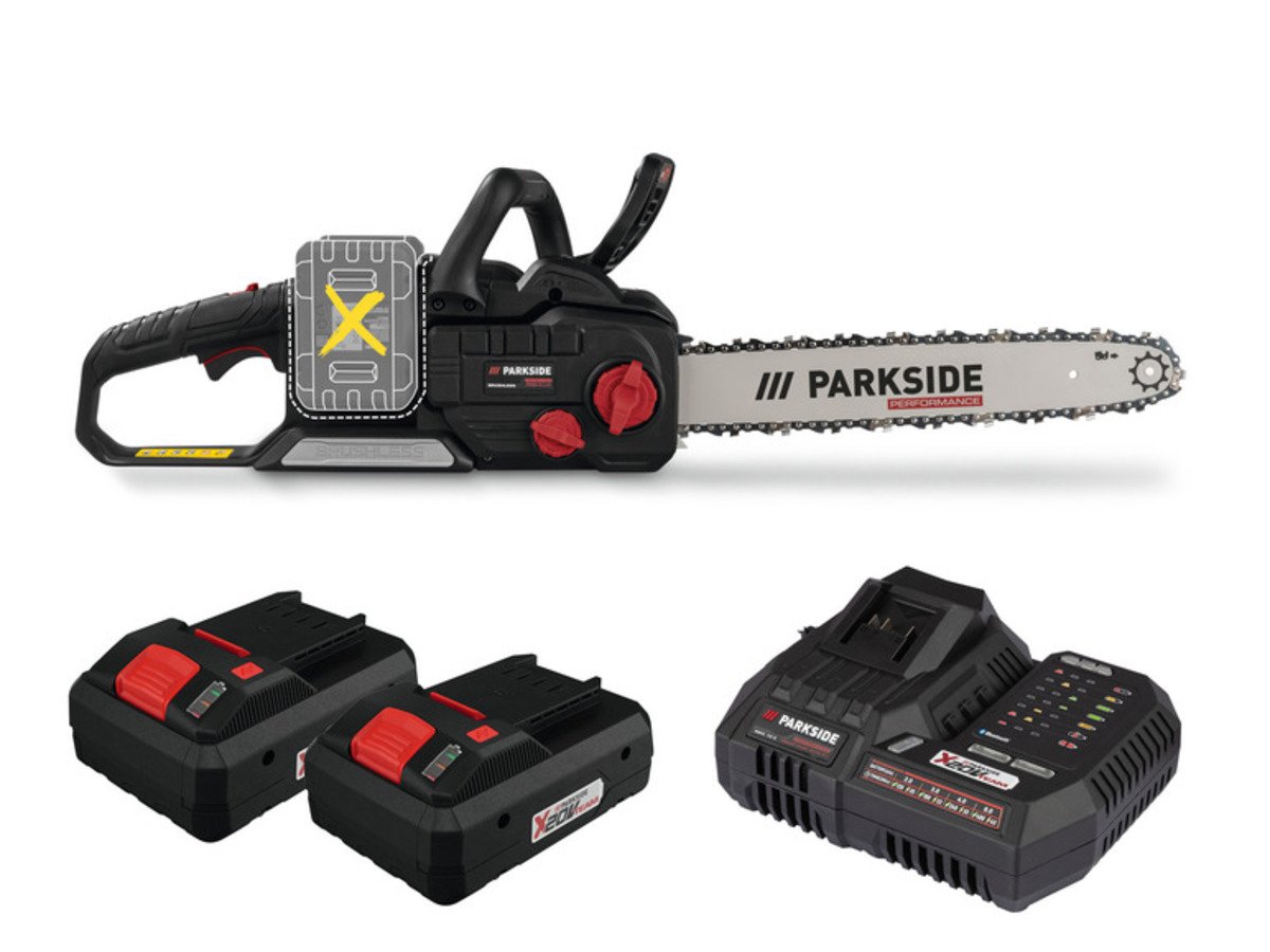 PARKSIDE PERFORMANCE® 40 V AkkuKettensäge »PPKSA 40 Li A1« mit Akku