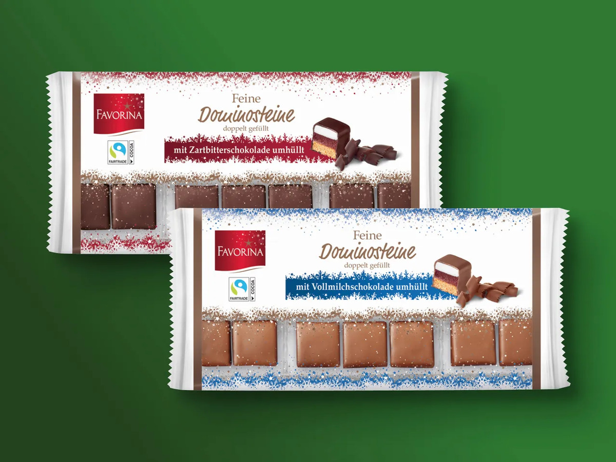 Bild 1 von Favorina Dominosteine, 
         250 g