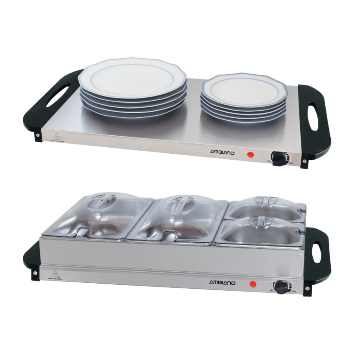 AMBIANO 2 in 1 Buffet und Tellerwärmer von ALDI Nord ansehen!