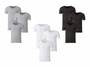 LIVERGY® 3 Feinripp-Unterhemden, 
         3 Stück