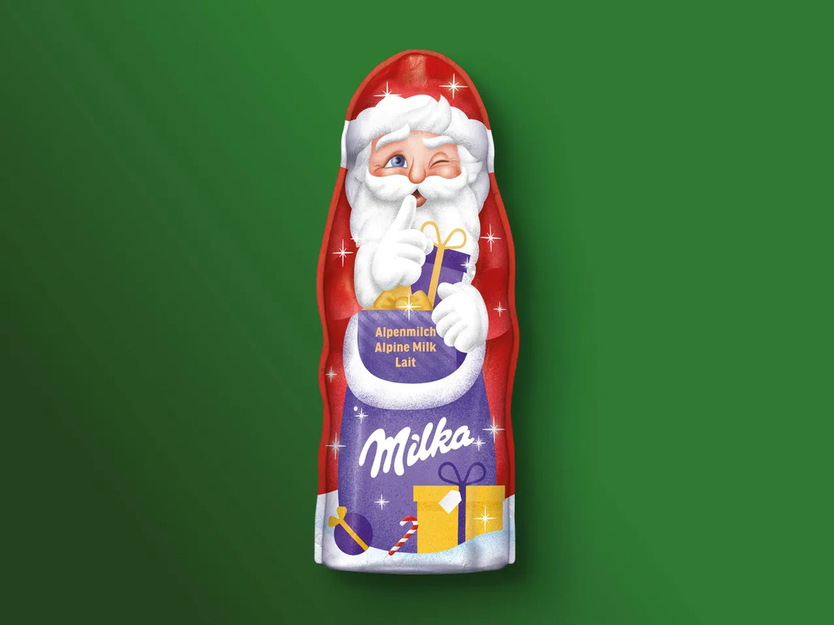 Bild 1 von Milka Weihnachtsmann, 
         95/90 g