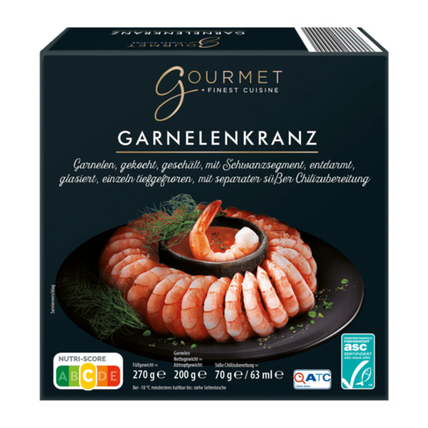 Bild 1 von GOURMET FINEST CUISINE Garnelenkranz