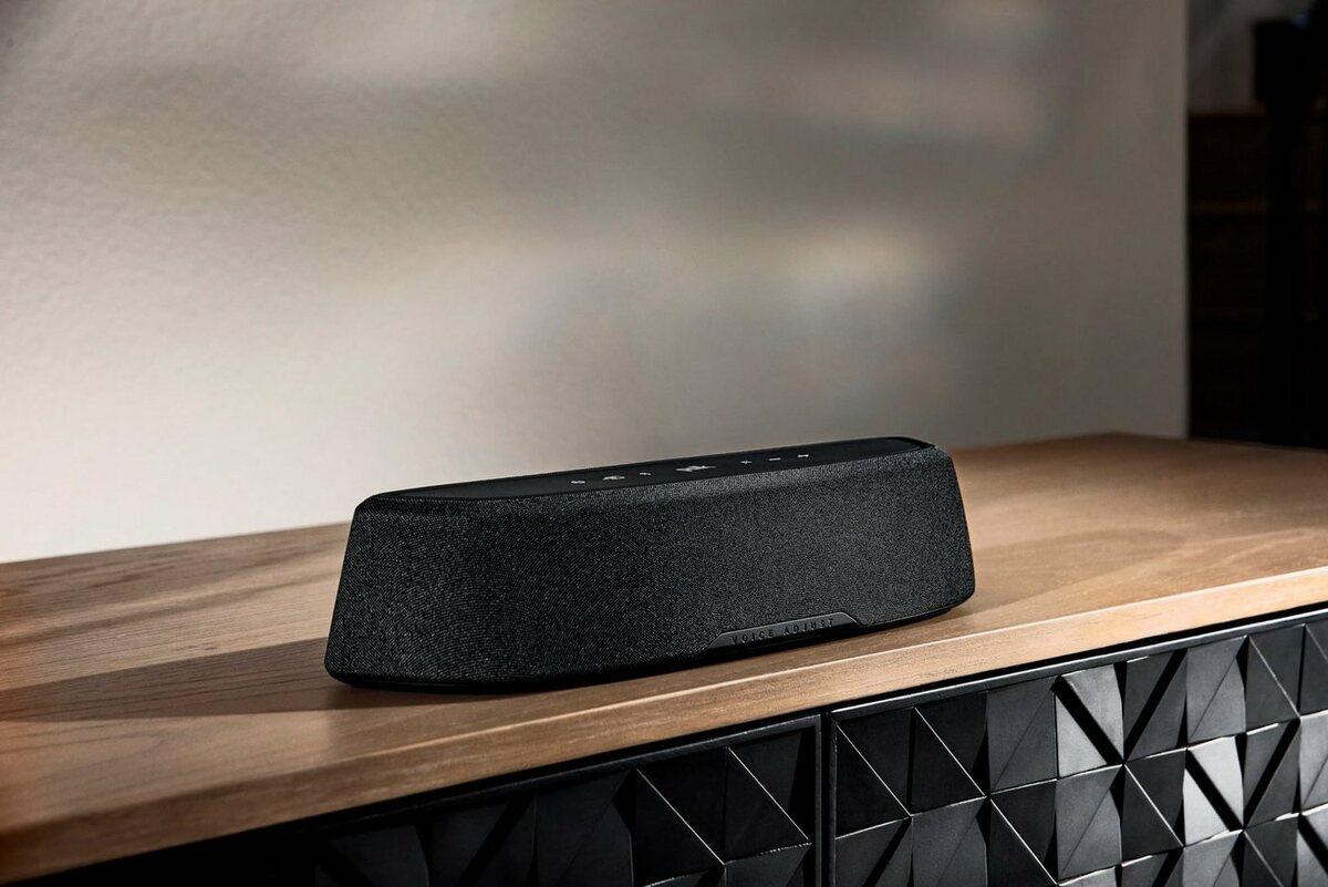Bild 1 von Polk Magnifi Mini AX Stereo Soundbar (Bluetooth, WLAN (WiFi), mit Wireless-Subwoofer), Schwarz