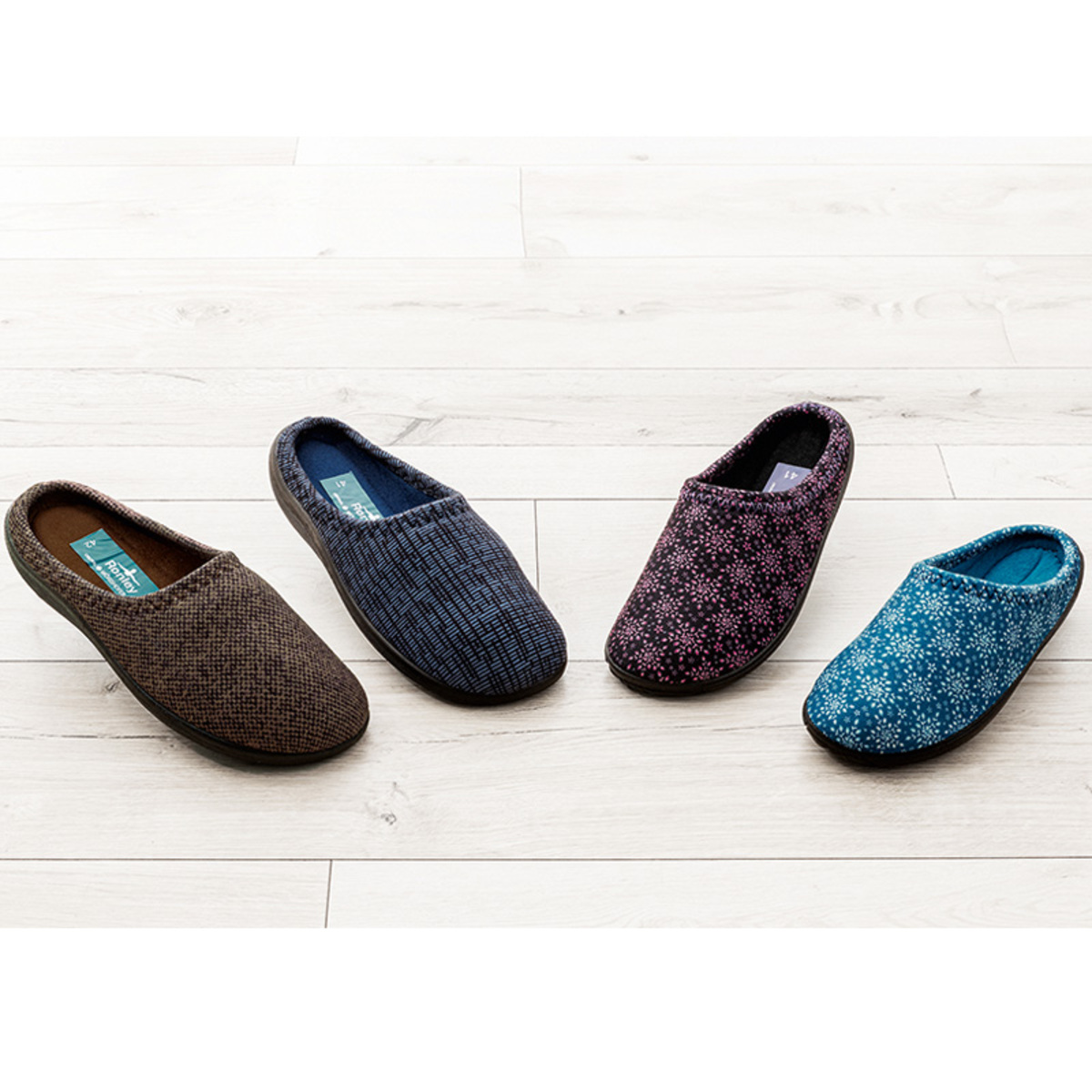 Bild 1 von Ellenor/Ronley Haus-Pantoletten mit Wörishofer Fußbett