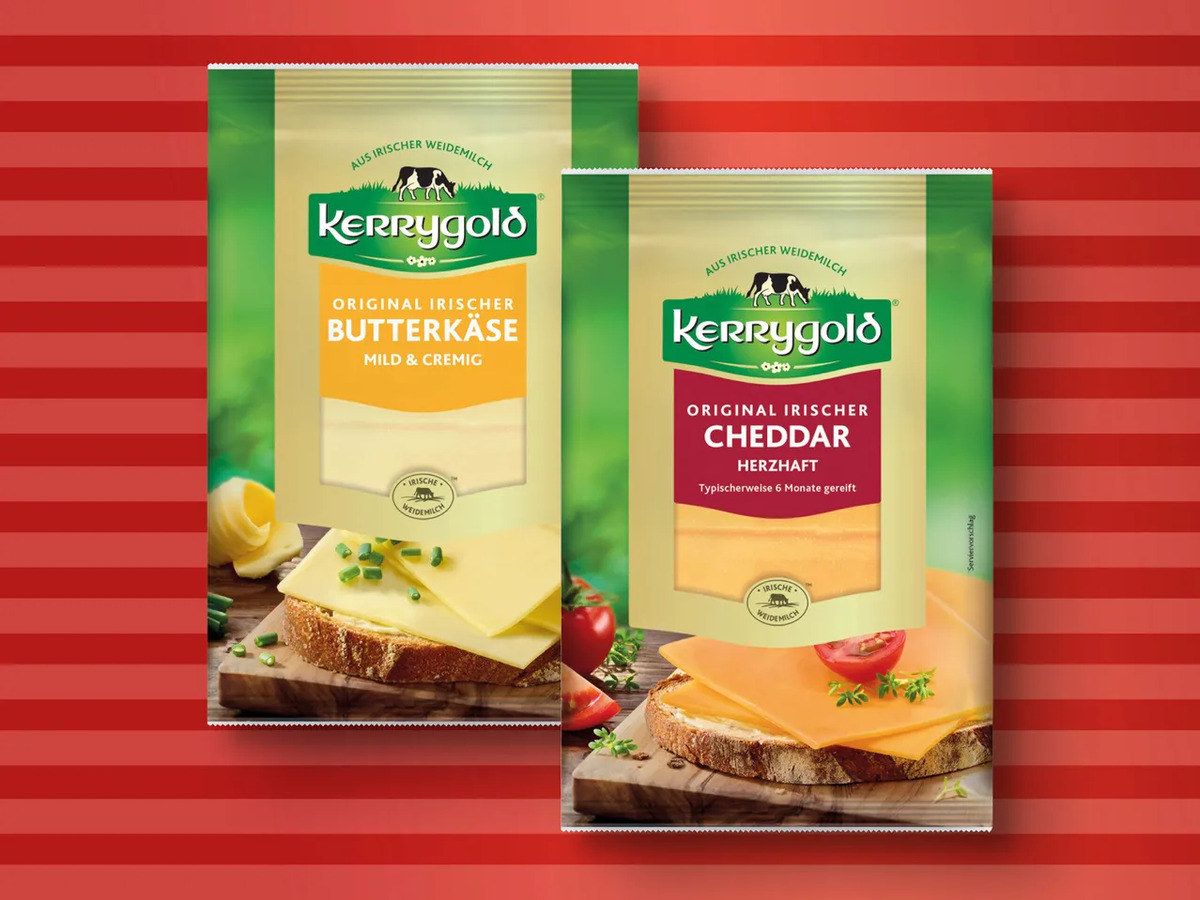 Bild 1 von Kerrygold Irischer Käse, 
         150/125 g