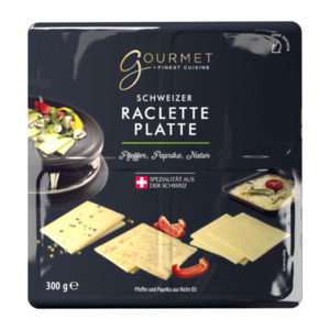GOURMET FINEST CUISINE Schweizer Raclette-Platte