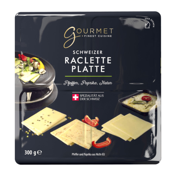 Bild 1 von GOURMET FINEST CUISINE Schweizer Raclette-Platte