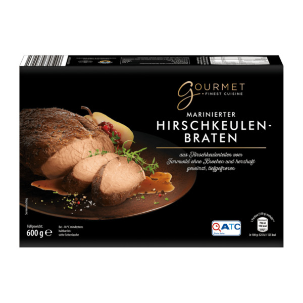 Bild 1 von GOURMET FINEST CUISINE Hirschkeulenbraten