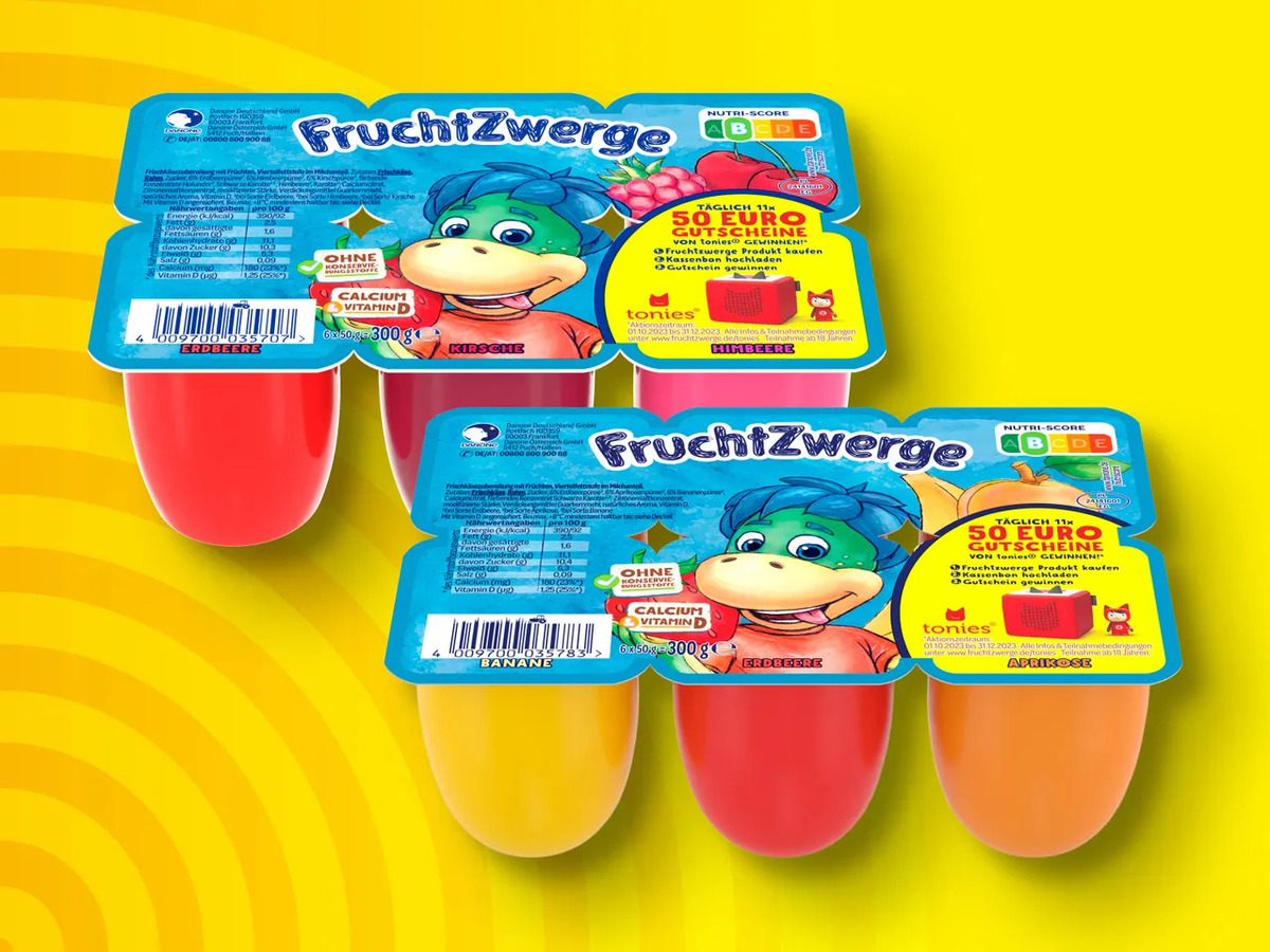 Bild 1 von Danone FruchtZwerge, 
         6x 50 g