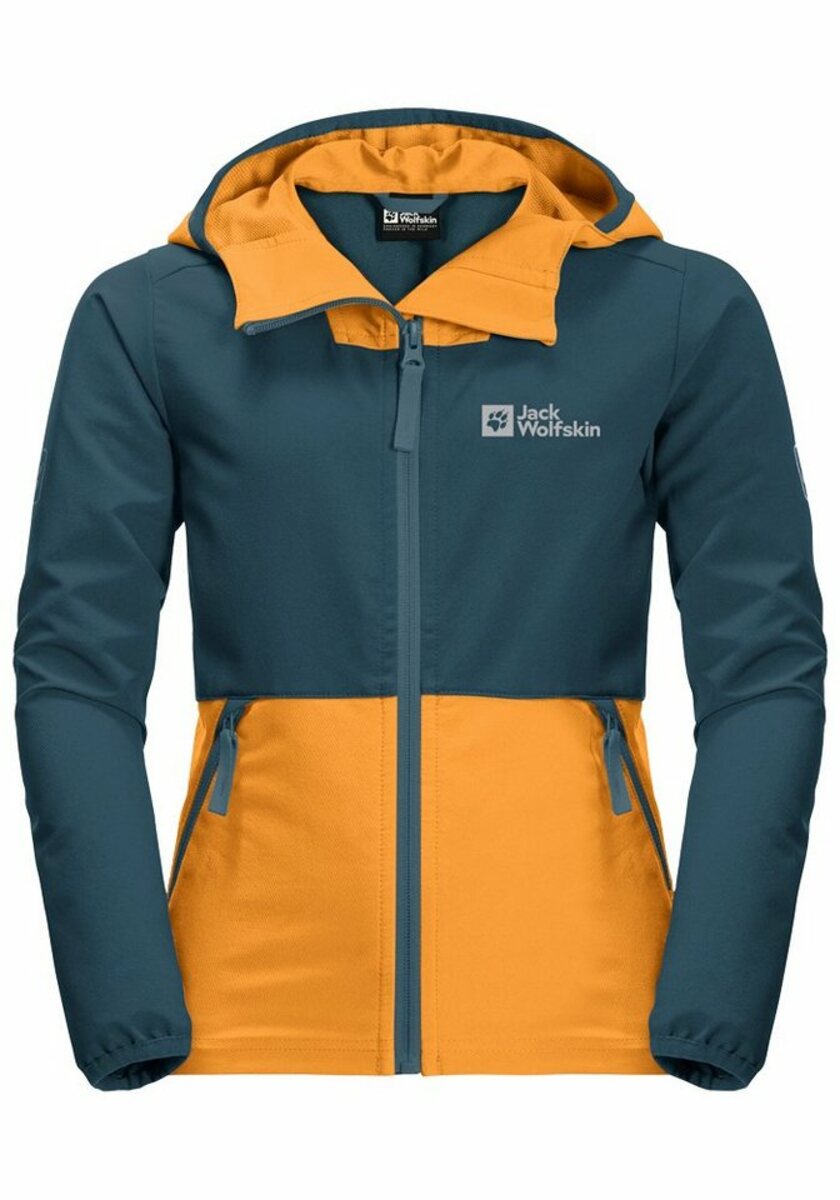 Bild 1 von Jack Wolfskin Softshelljacke TURBULENCE B, Orange