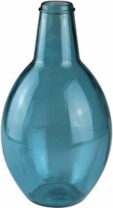 AM Design Bodenvase, mundgelasen, Höhe 38 cm, Blau