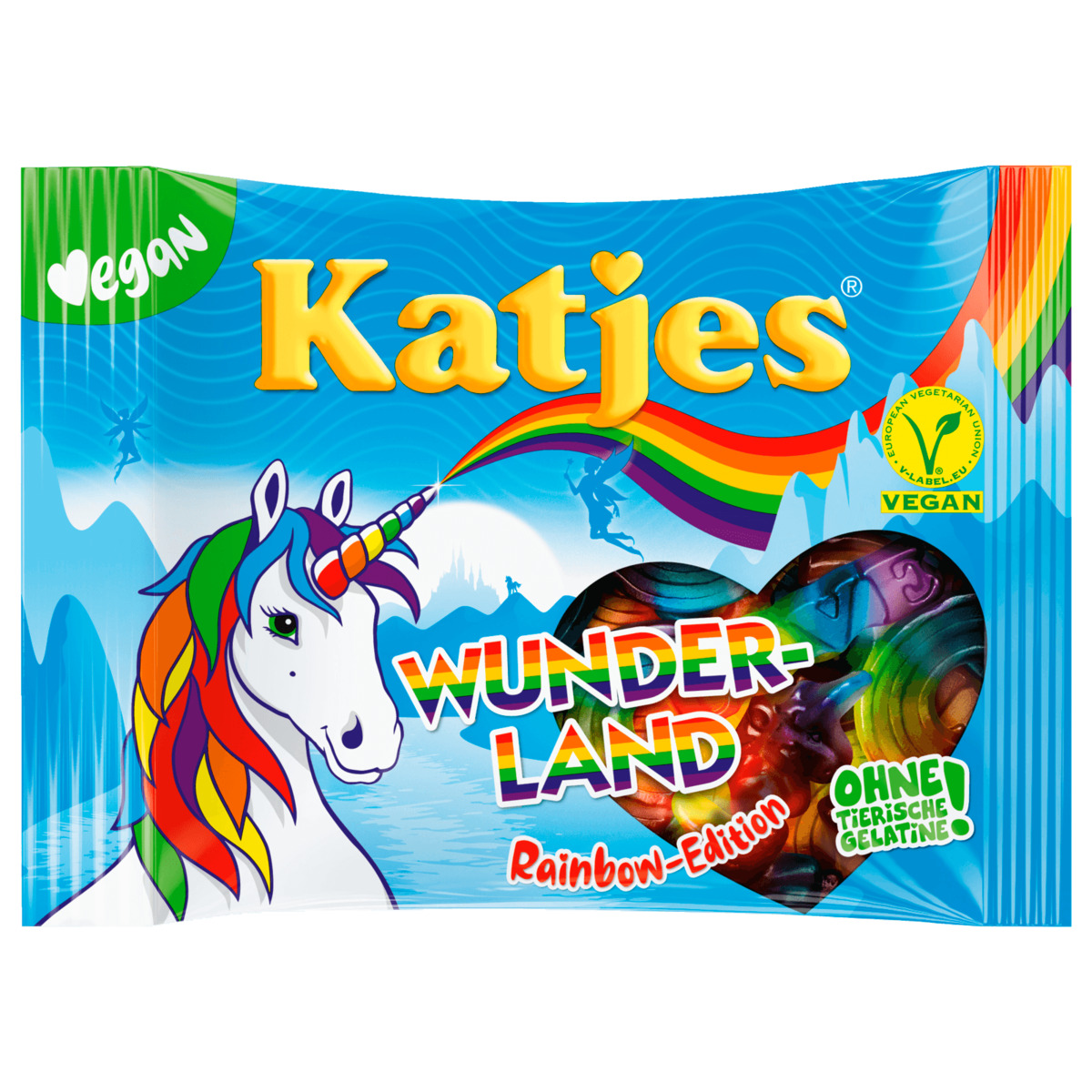 Bild 1 von Katjes Wunderland Rainbow Edition vegan 175g