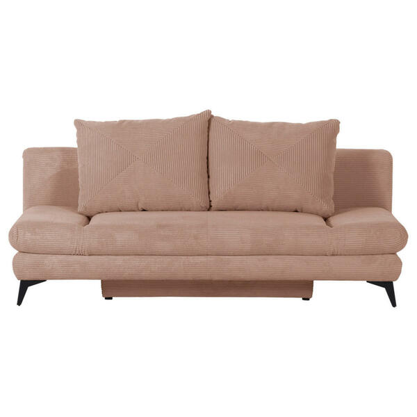 Bild 1 von Carryhome Schlafsofa, Rosa, Textil, 2-Sitzer, 200x78x95 cm, Stoffauswahl, Liegefunktion, Schlafen auf Sitzhöhe, Rücken echt, Kinder & Jugendmöbel, Jugendmöbel, Jugendsofas