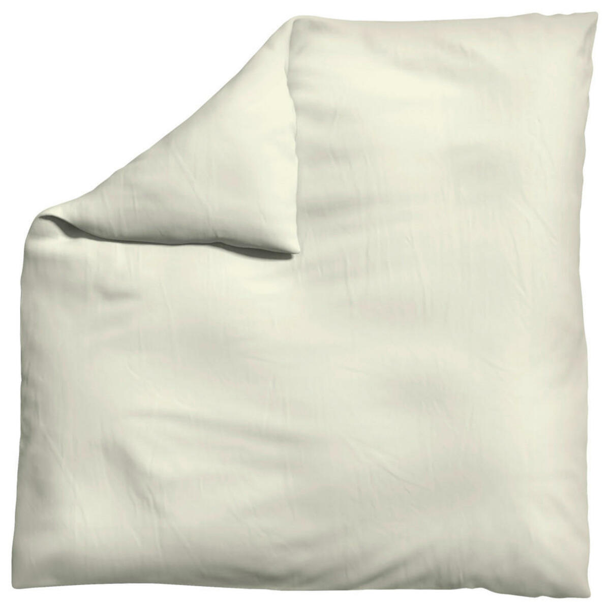 Bild 1 von Schlafgut Bettdeckenbezug Woven Satin, Hellgelb, Textil, Uni, 200 cm, Textiles Vertrauen - Oeko-Tex®, AZO-frei, Bsci, Oeko-Tex® Standard 100, pflegeleicht, atmungsaktiv, bügelleicht, schadstoffgep