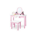 Bild 1 von Pinolino Kindertisch, Rosa, Weiß, Holz, 1 Schubladen, rechteckig, 70x97x40 cm, Stauraum, Spielzeug, Holzspielzeug